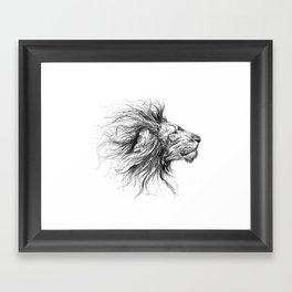 lion Framed Art Print
