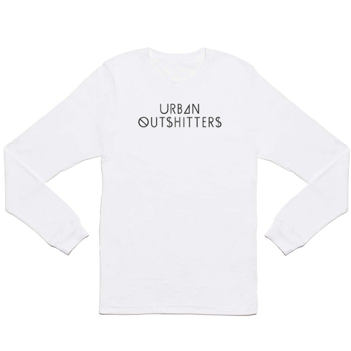 Urban Out$hitter$ Logo Long Sleeve T Shirt