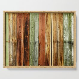 Rustic colored barn-wood Serving Tray