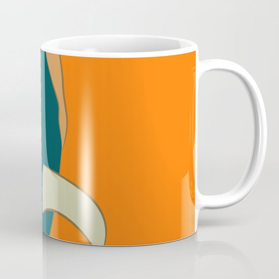 Girl Sunset beach Mug