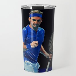 Tennis legend Roger Federer Travel Mug