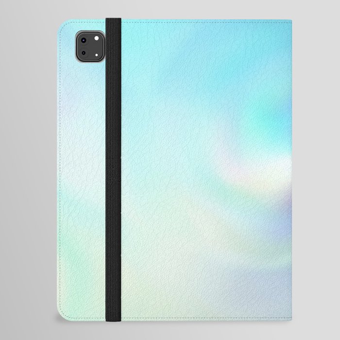 Soft turquoise blue  iPad Folio Case