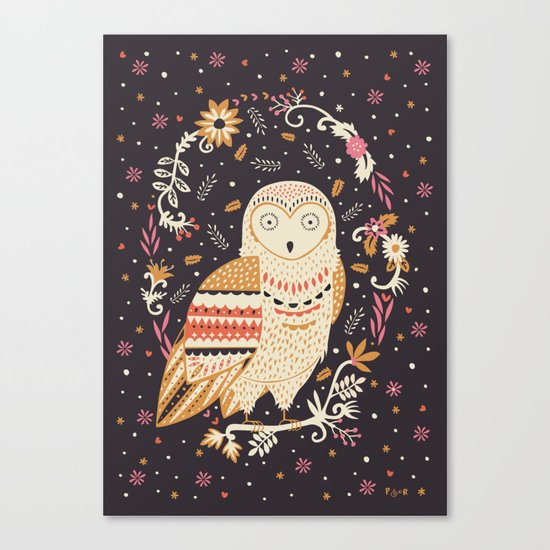 Snowy Owl Canvas Print