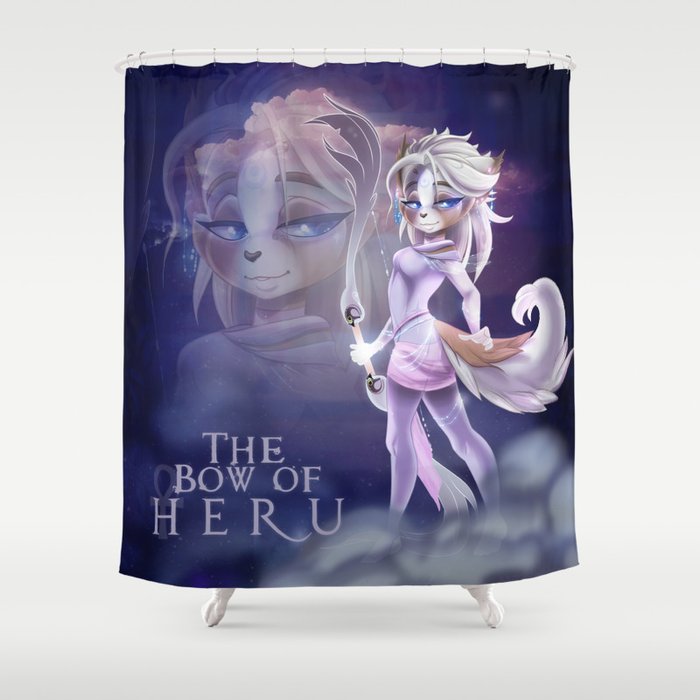 The Bow of Heru Shower Curtain