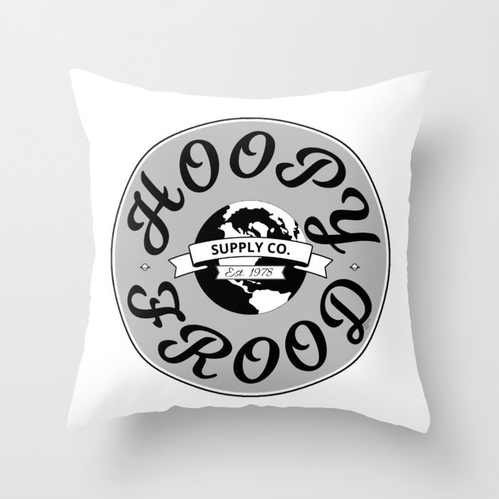 Hitchhiker's Guide Hoopy Frood Towel Supply Co. by WIPjenni Throw Pillow