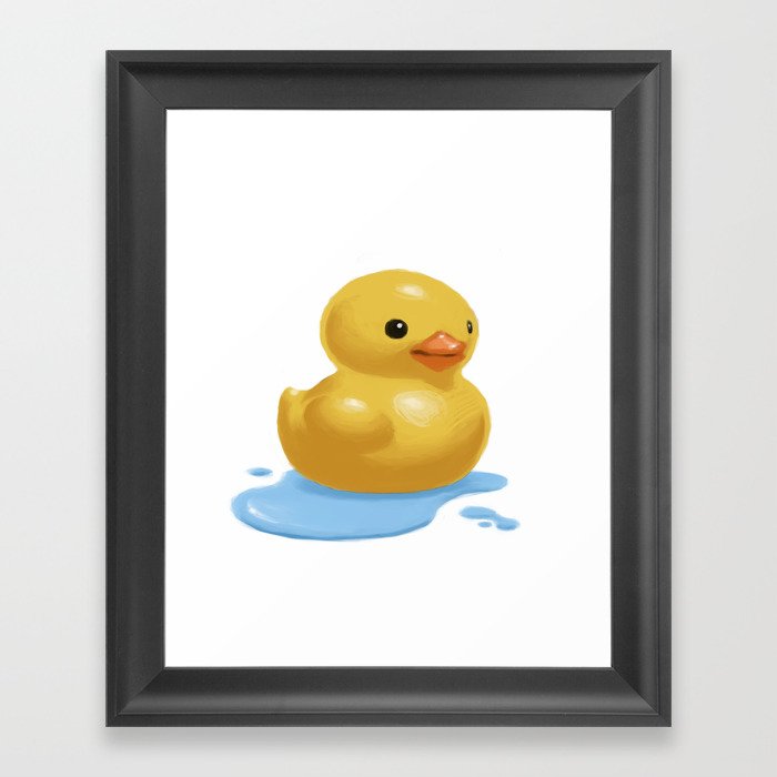 Quack Framed Art Print