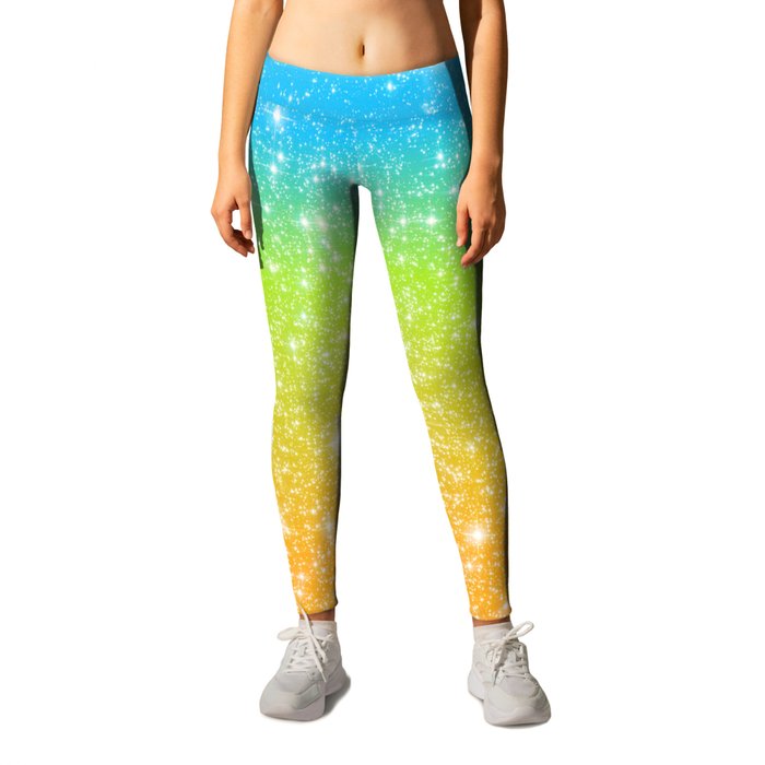 Too Blessed to Be Stressed Pastel Rainbow Series #1 Leggings by  2sweet4words Designs