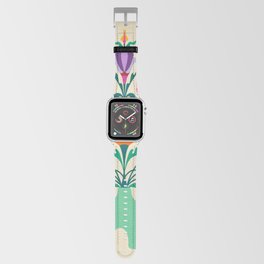 Modern Poppies Apple Watch Band