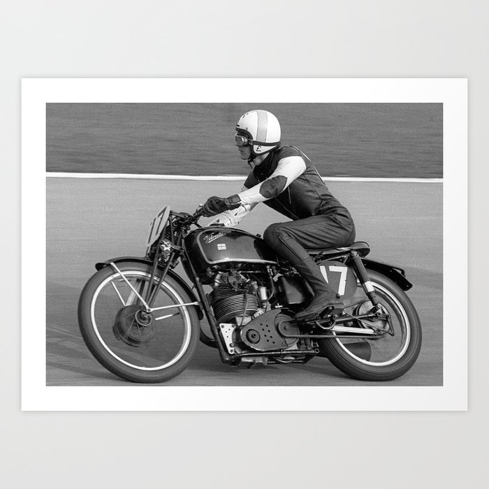 Cafe Racer Art Print