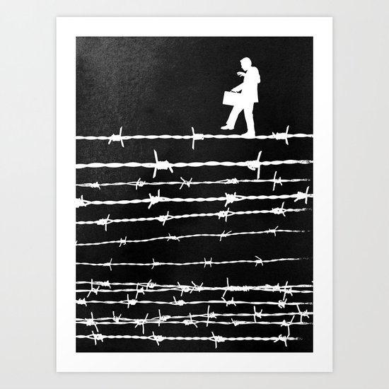 Balancing Act Art Print