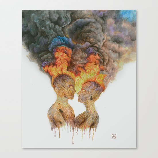 Abrazo Canvas Print