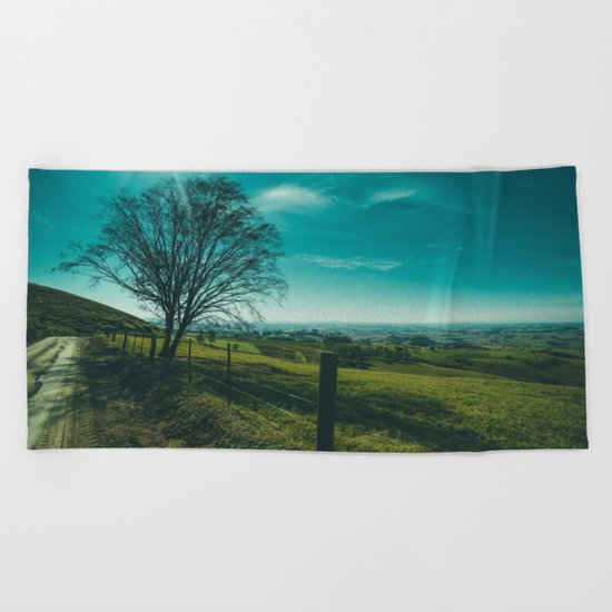 The Walk Home Beach Towel