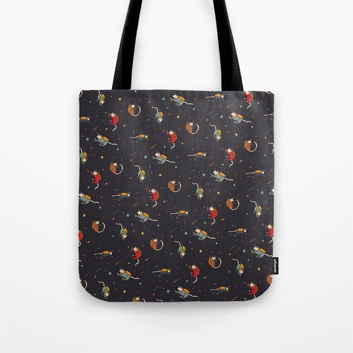 Cats in Space Tote Bag
