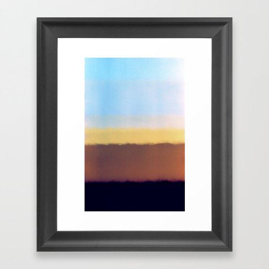 I found the end Framed Art Print