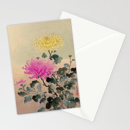 Chrysanthemum 1930 by Tsuchiya Koitsu Stationery Card