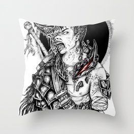 Guts (The Branded One) Throw Pillow