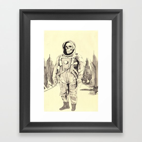 Space Kook Framed Art Print