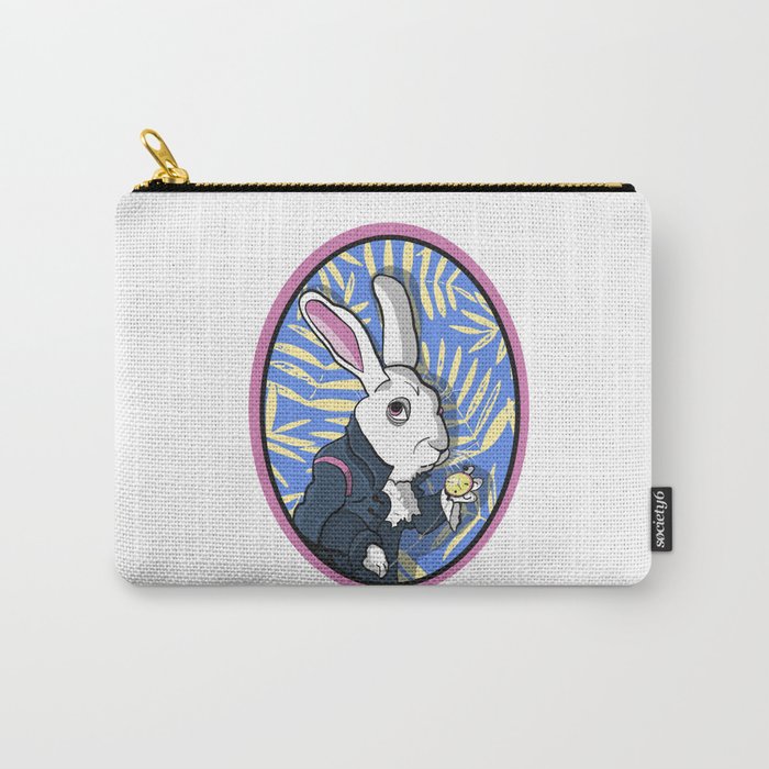 White Rabbit Carry-All Pouch