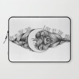 Live by the Sun, Love by the Moon Laptop Sleeve