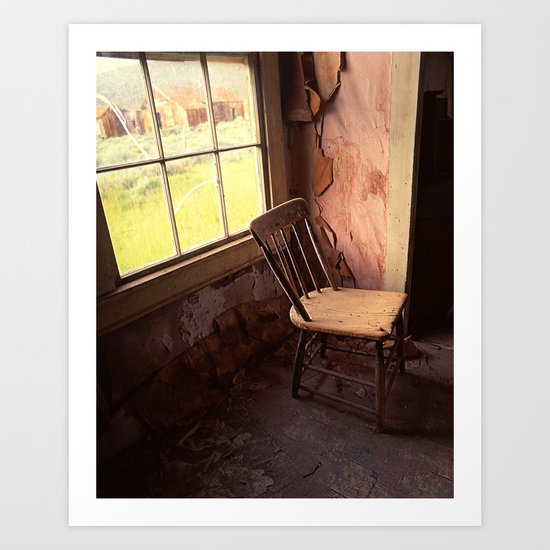 Through The Window Art Print