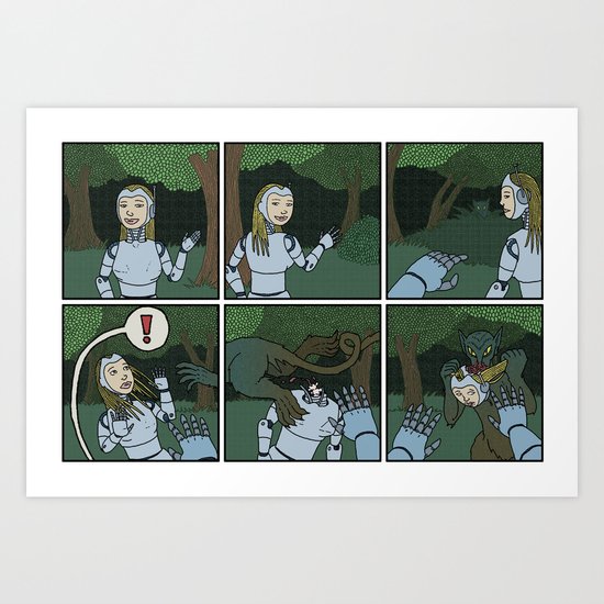 Xenopolis-3 Art Print