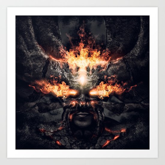 Diablo Art Print