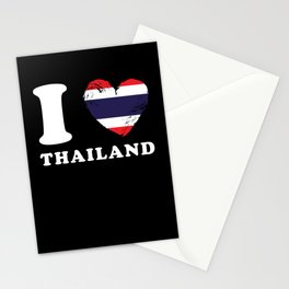 I Love Thailand Stationery Card