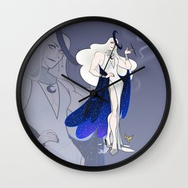 Frau Mond Wall Clock | Hwsprussia, Aphprussia, Moon, Queen, Aph, Dragqueen, Digital, Drag, Travesti, Hetalia 