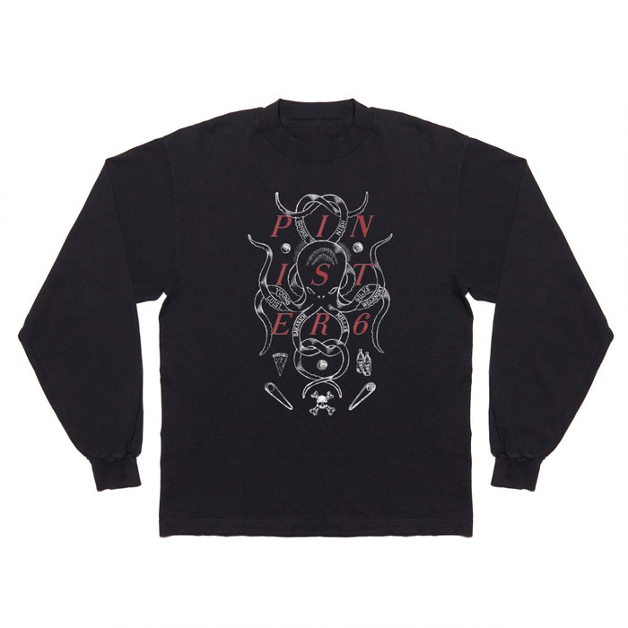 Pinister 6 - Octo Long Sleeve T Shirt