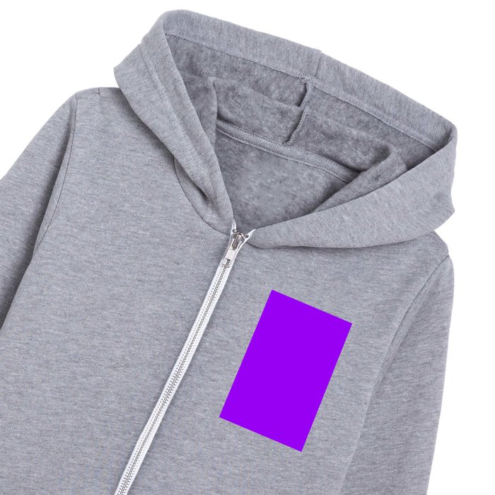 Solid new arrivals purple hoodie