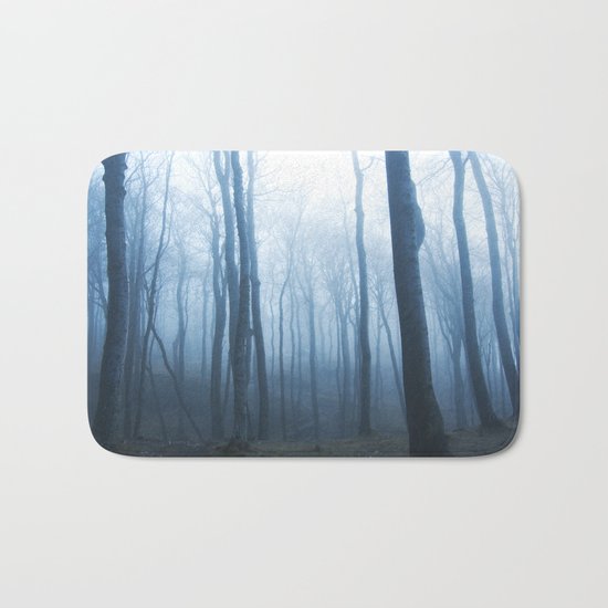 Foggy Woods #society6 #buyart Bath Mat