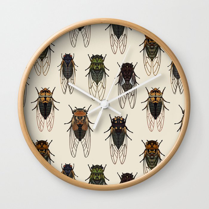 Cicadas Wall Clock