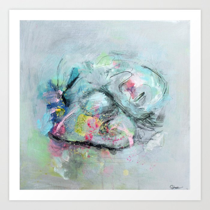 Cheap Date 2 Art Print By Clairesmithillustration Society6