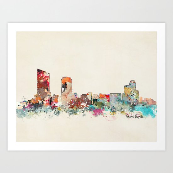 grand rapids michigan Art Print
