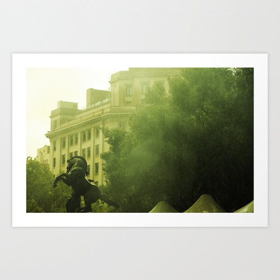 Rain Art Print