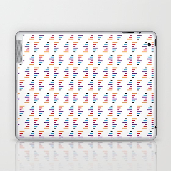 Parallel Lines Colourful #1 Laptop & iPad Skin