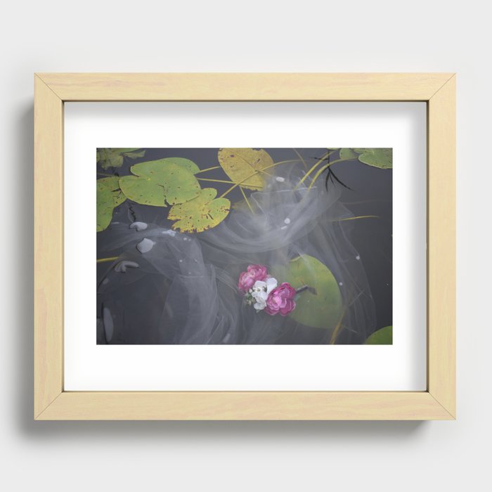 Surreal Waterflower Recessed Framed Print