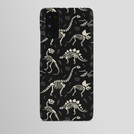 Dinosaur Fossils on Black Android Case
