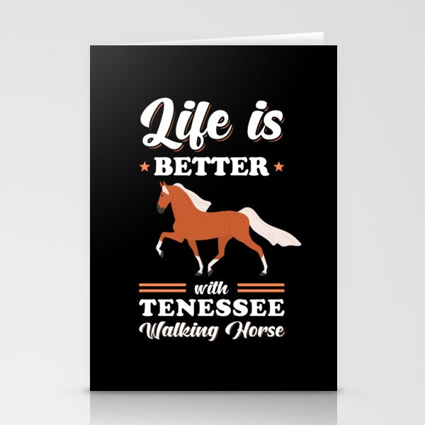 Tennessee Walking Horse Stationery Cards