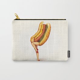 Hot Dog Girl Carry-All Pouch