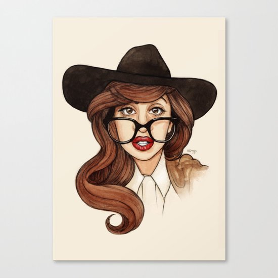 Nerdface Killah Canvas Print