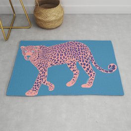 Leopard - Pink Rug