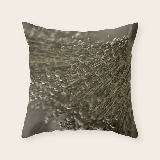 Bubbles Throw Pillow