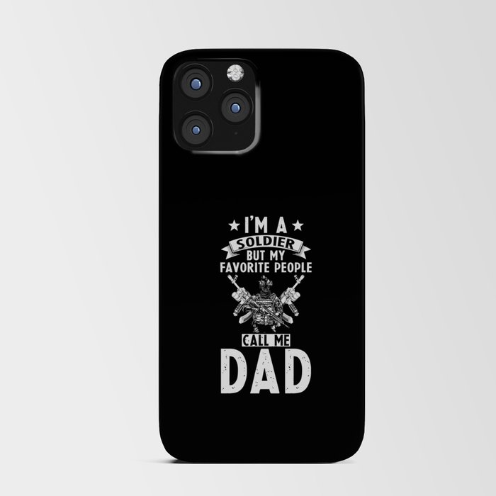 Soldier Dad iPhone Card Case