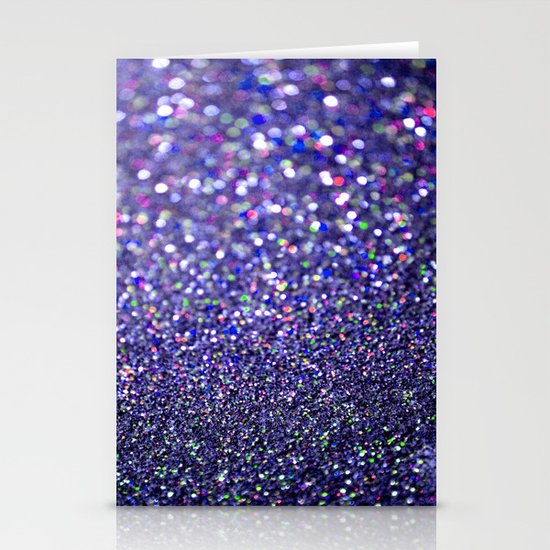 Partytime in Purple Stationery Cards