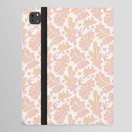 Cute Valentines Day floral Pattern Lover iPad Folio Case