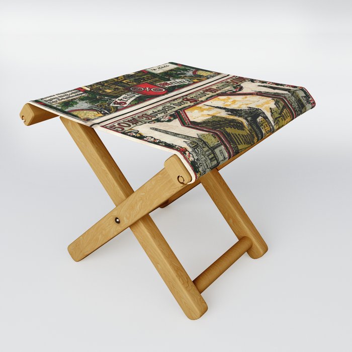 Mainz 50 Pfg 1921 Folding Stool