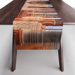 architecture: moroccan architecture great hall Table Runner