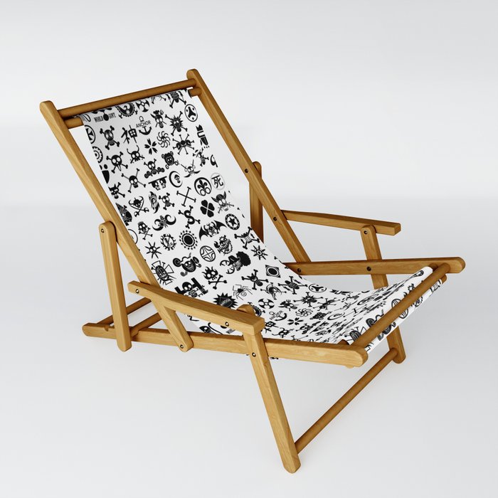 One Piece Jolly Roger Sling Chair