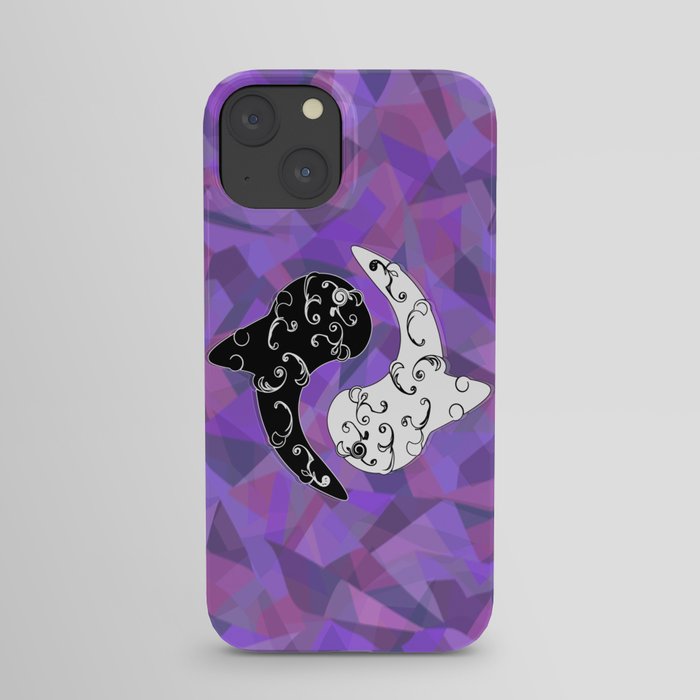 Ying Yang and the White Whale  iPhone Case